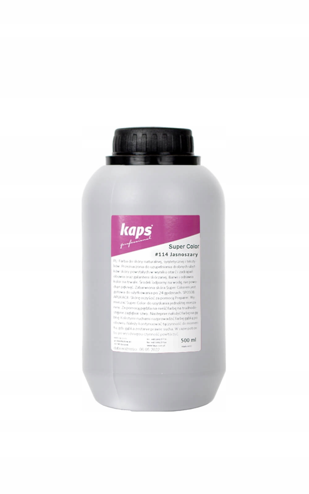 

Farba do Skór ekoSkór 500ml (k: 114-jasny szary)
