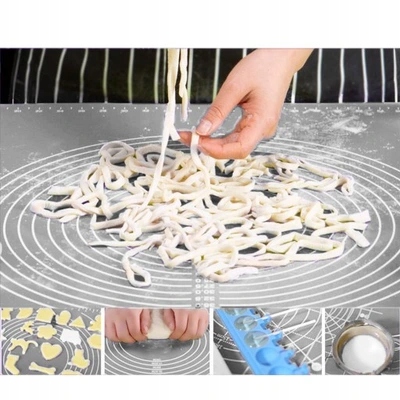 DUŻA STOLNICA SILIKONOWA MATA KUCHENNA Z MIARAMI EAN (GTIN) 378925020312