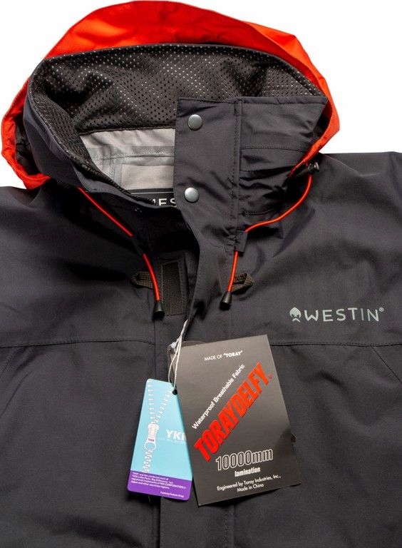 Kurtka Westin W6 Rain Jacket Steel Black XL Rozmiar: X-Large (XL) Kod producenta A86-554-XL