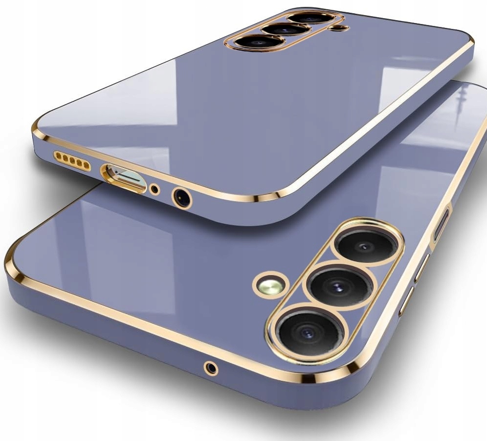Etui Glamour Gold Case Z Ochroną Aparatów do Samsung Galaxy A16 5G +szkło
