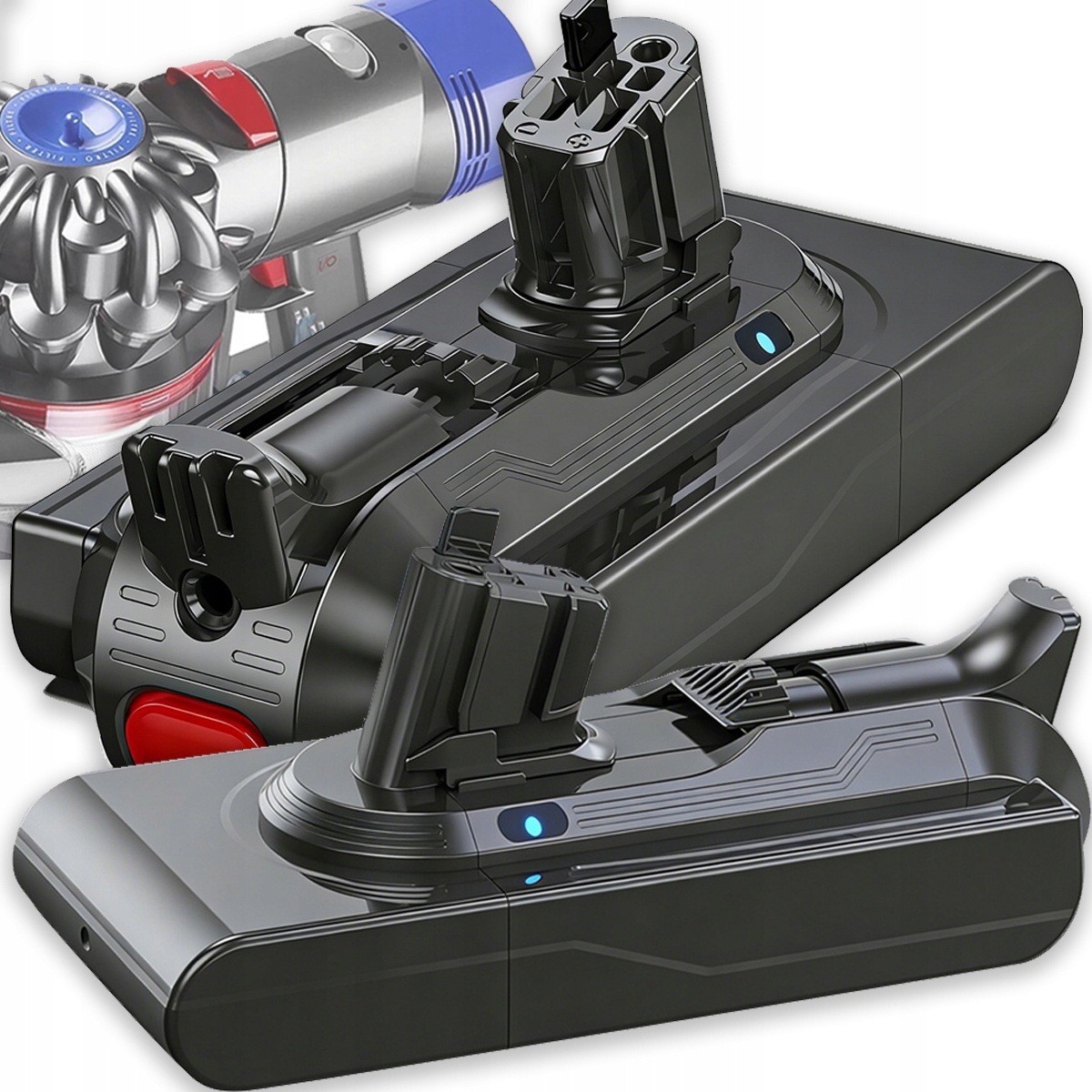 Akumulátor Baterie Náhradní Pro Vysavač Dyson V11 V15 SV15 25.2V 3900 mAh