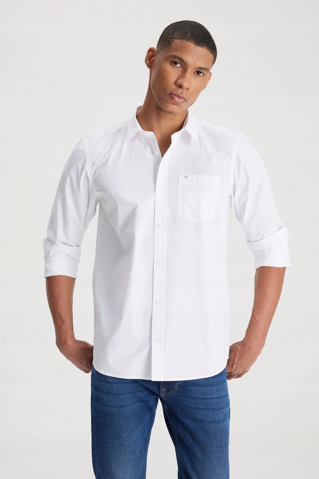 Męska koszula Lee Regular Western White 112388510 XXL