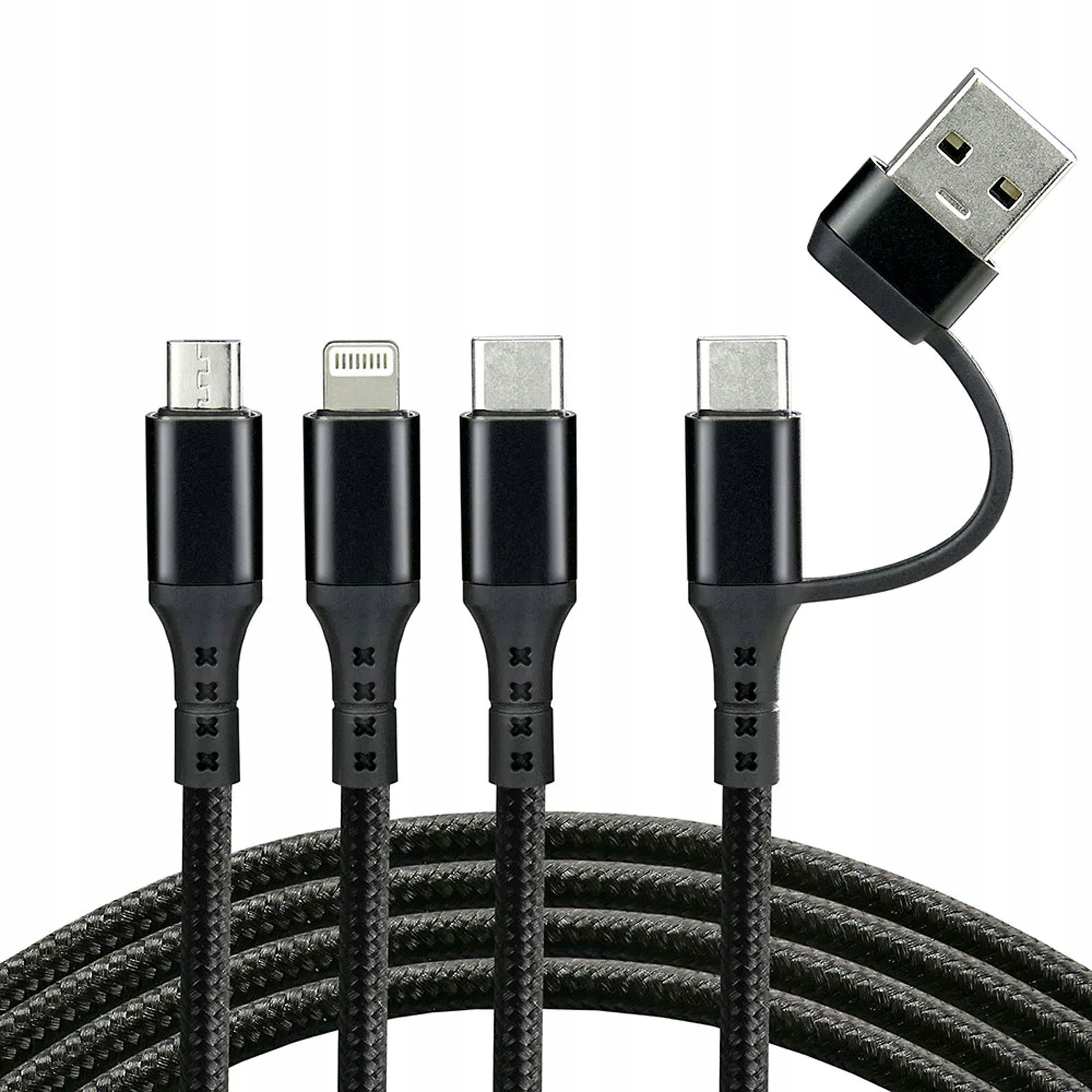 

Kabel Usb micro/C/iPh 1,2m everActive CBB-1.2ALL