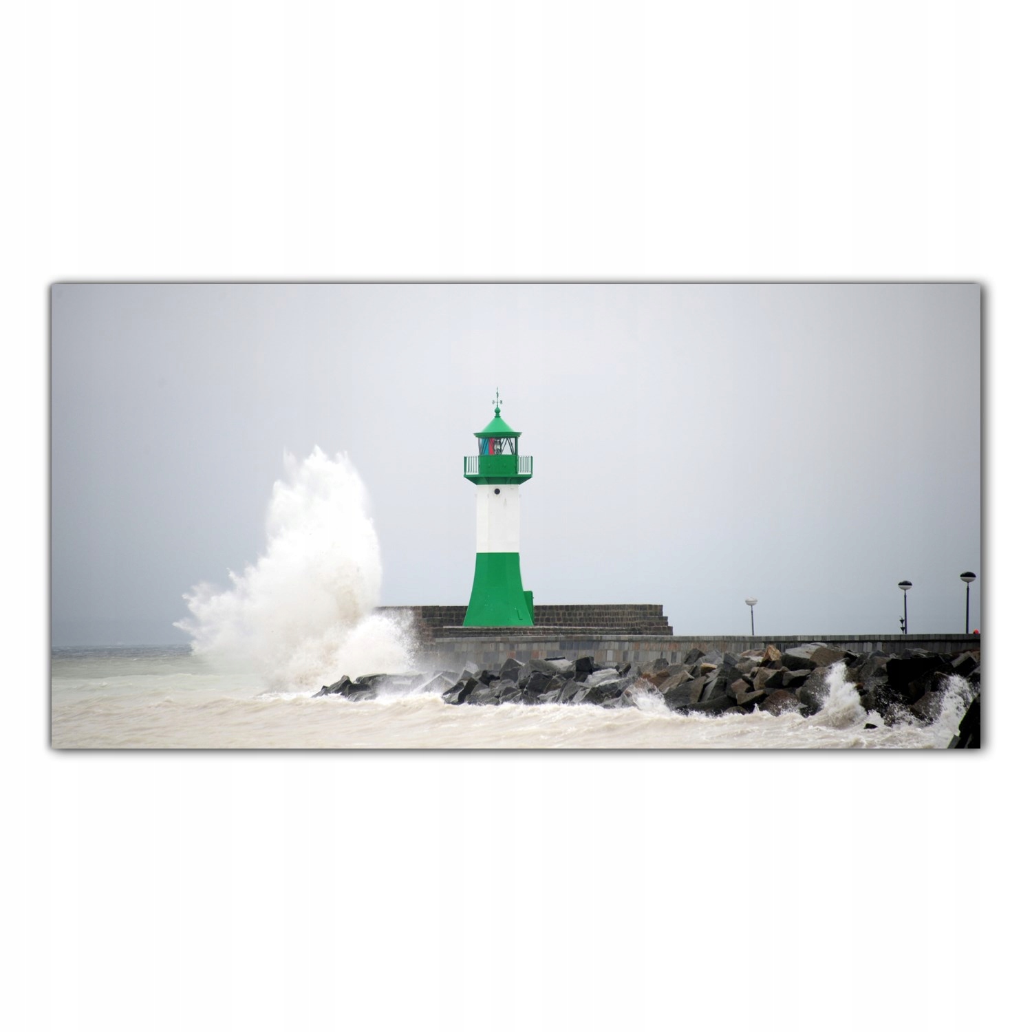 

Obraz na szkle Foto Latarnia Morska Bałtyk 120x60