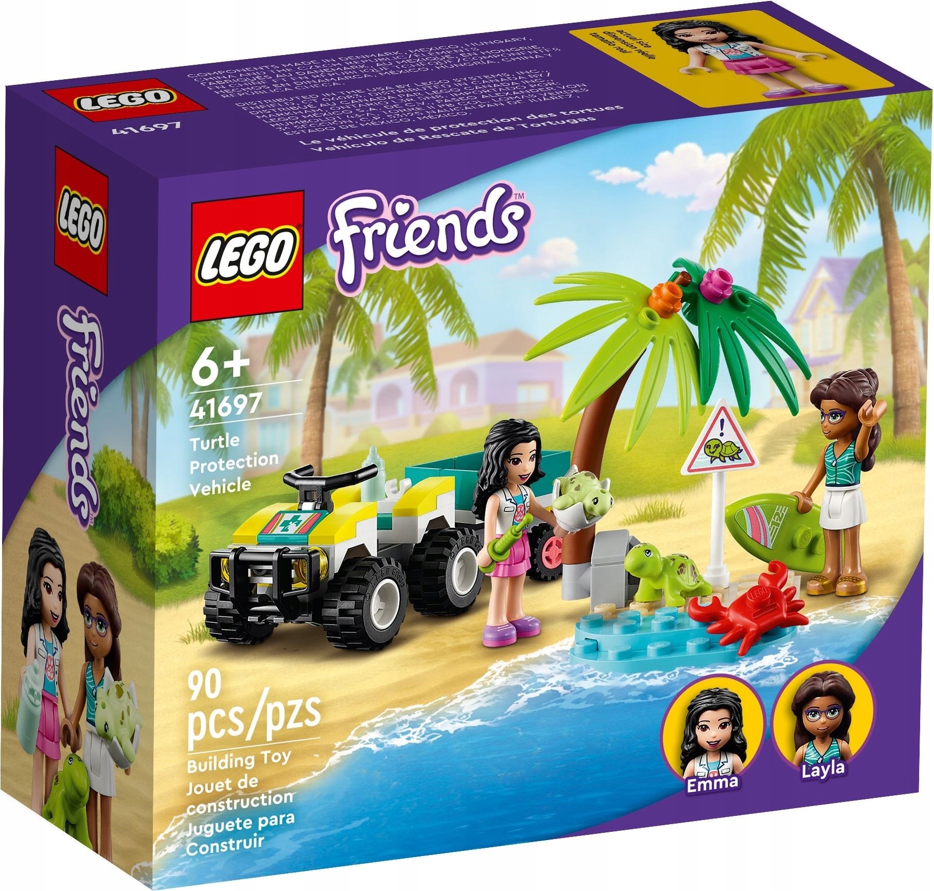 

Lego Friends Pojazd do ratowania żółwii 41697