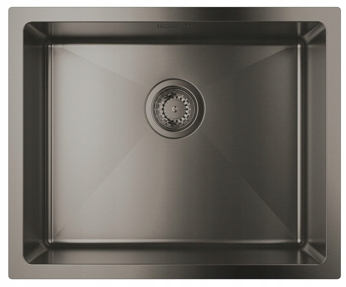 Zlewozmywak ze stali szlachetnej Grohe K700U brushed hard graphite 31574AL1