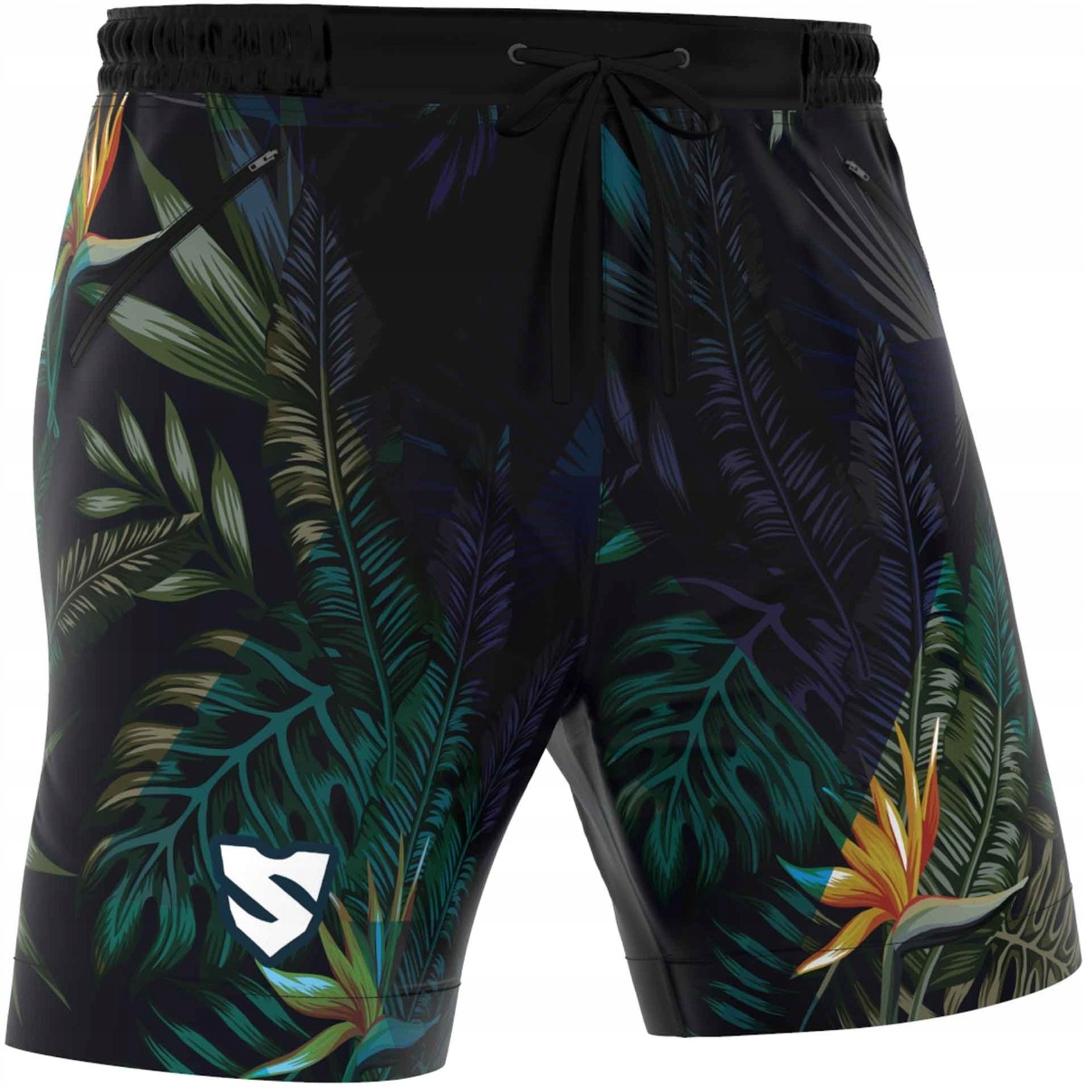 

Męskie Boardshorty Spodenki Kąpielowe Smmash Tiki