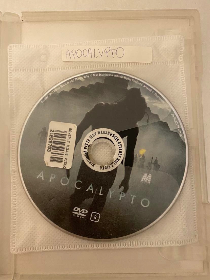 Film APOCALYPTO DVD MELA GIBSONA DVD627 EAN (GTIN) 5907561130779