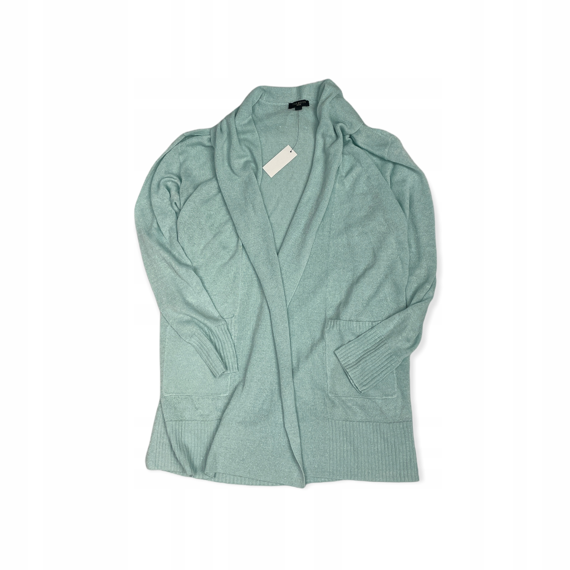 Dámský kardigranový přehoz Talbots, tyrkysová barva