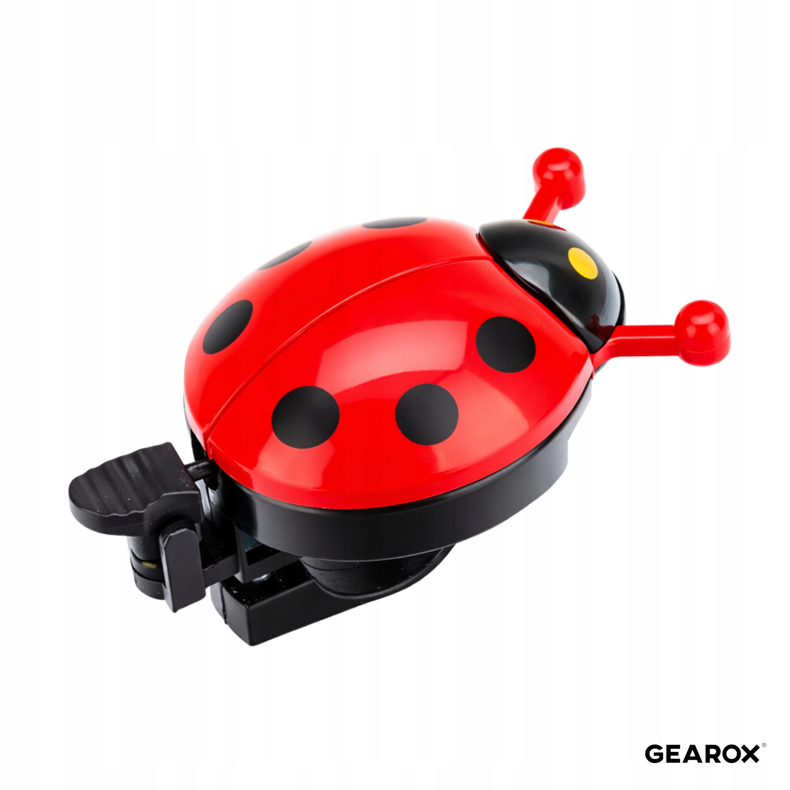 DZWONEK ROWEROWY DZIECIĘCY NA ROWER HULAJNOGĘ DLA DZIECI BIEDRONKA CZERWONA Typ mechaniczny