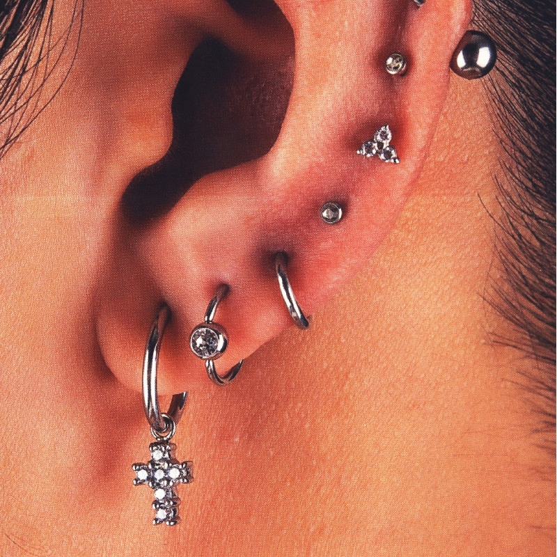 TYTAN clicker 1x8 Rodzaj kolczyki