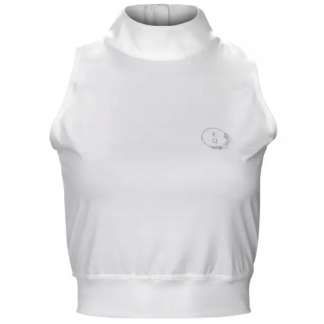 Koszulka damska croptop Equestrian Queen Rylee 24SS biała Xs