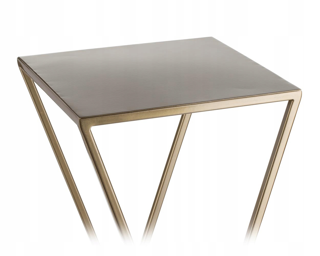 Stojan na rostliny s květinami 100 cm, zlatý květináč Loft