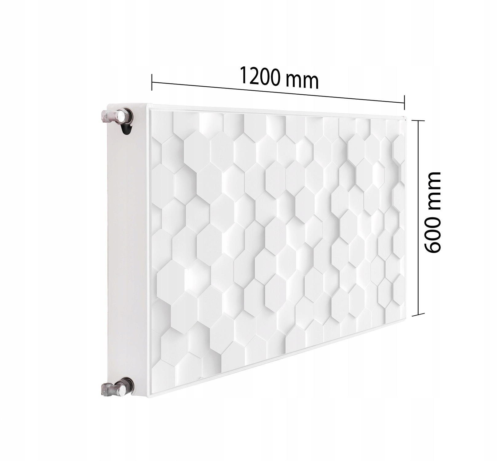 Maskovací Kryt Radiátoru 120x60 Šedý 3D Podložka Magnet