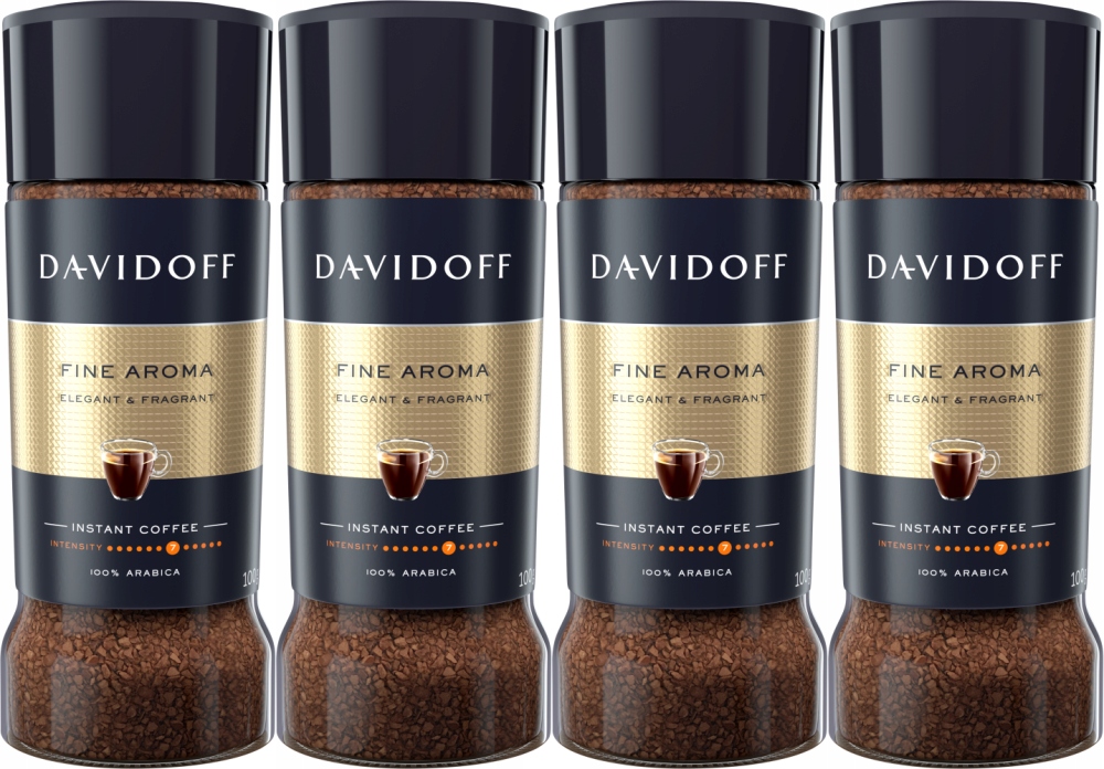 Kawa rozpuszczalna Davidoff Fine Aroma 100g x4