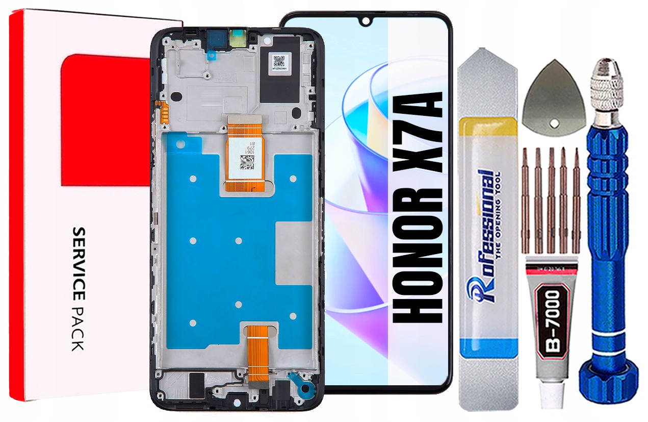 Displej Pro Honor X7A Originál LCD Rámeček