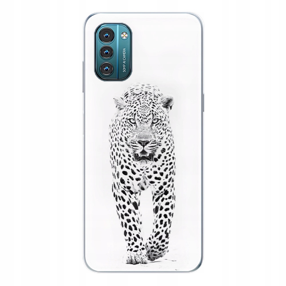Silikonowe etui iSaprio White Jaguar do Nokia G11 G21