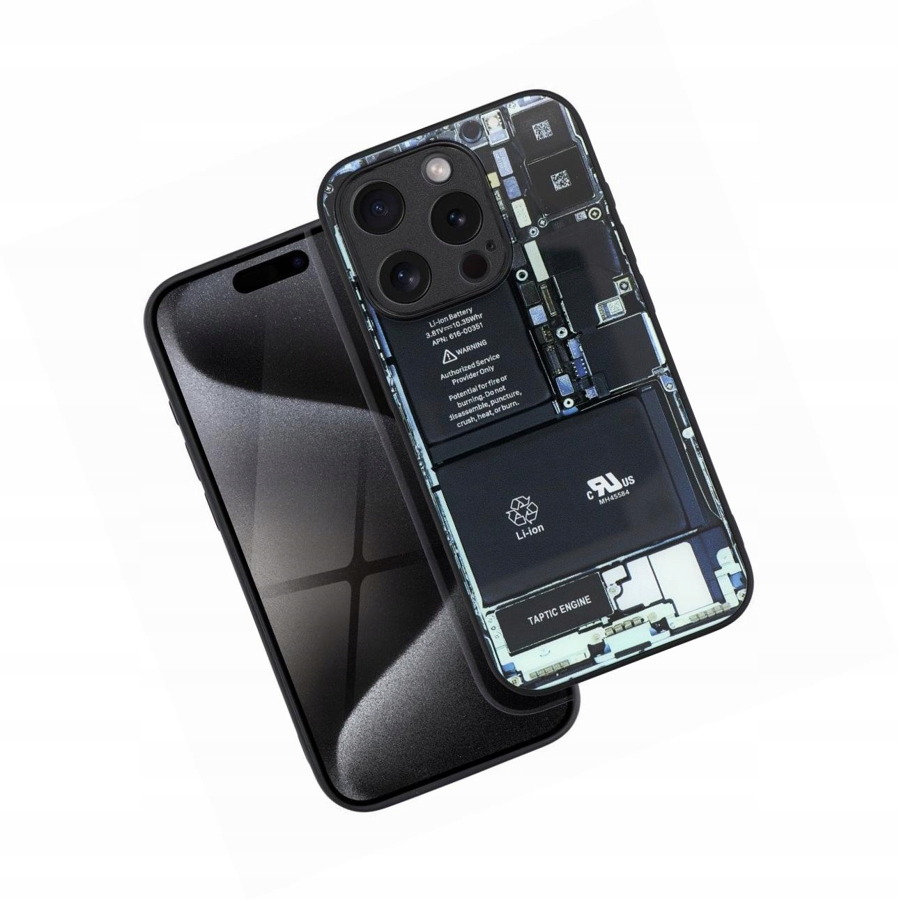 Wytrzymałe etui Obudowa Case Wzór do iPhone 15 nakładka