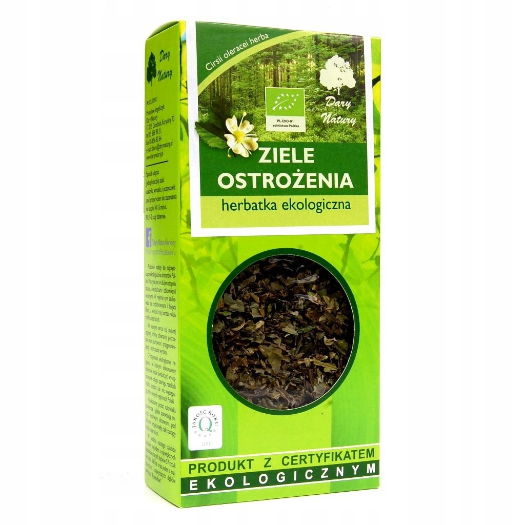 

Herbatka Ziele Ostrożenia Bio 25 g Dary Natury