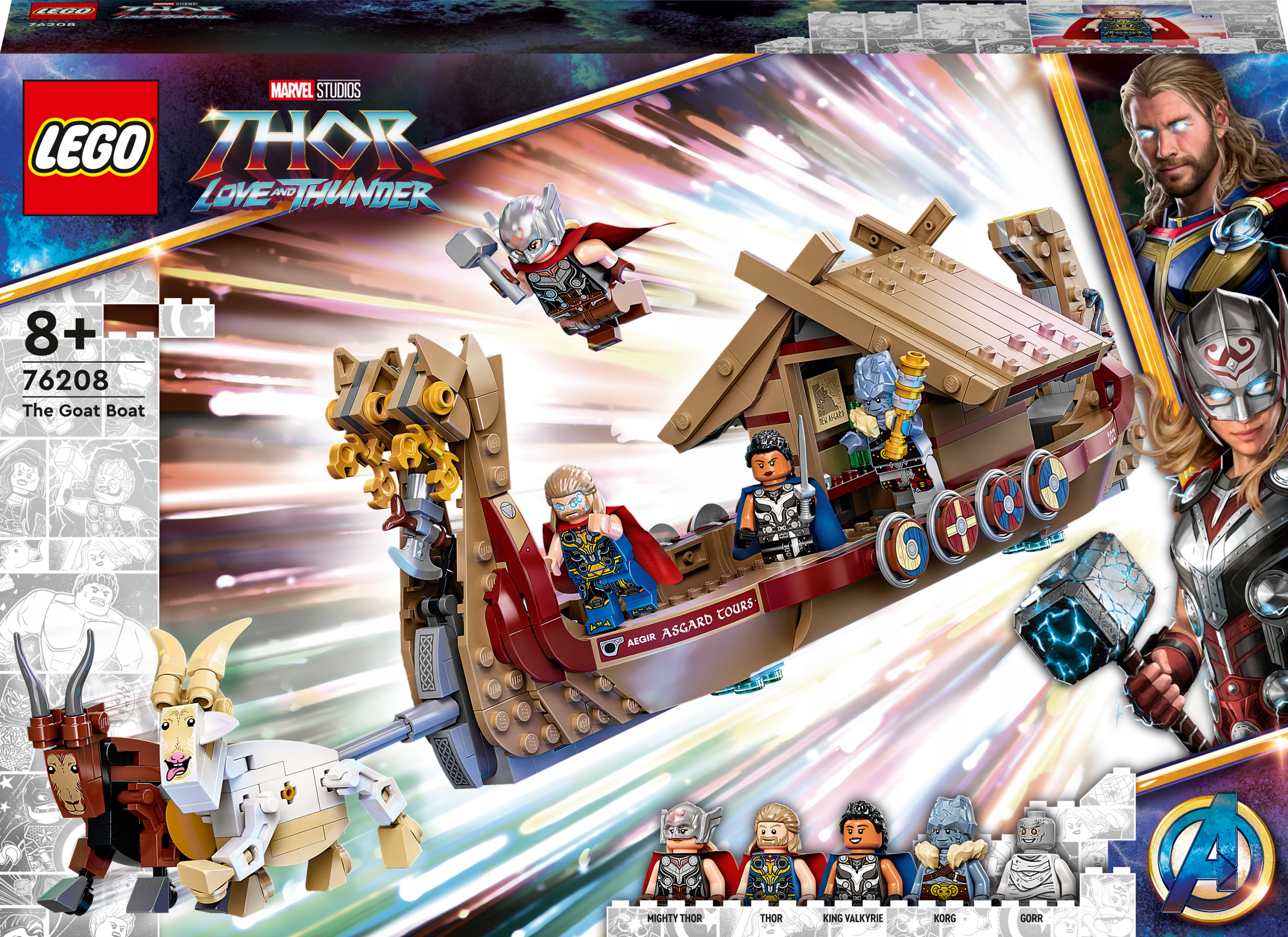 

Lego Heroes 76208 Kozia łódź