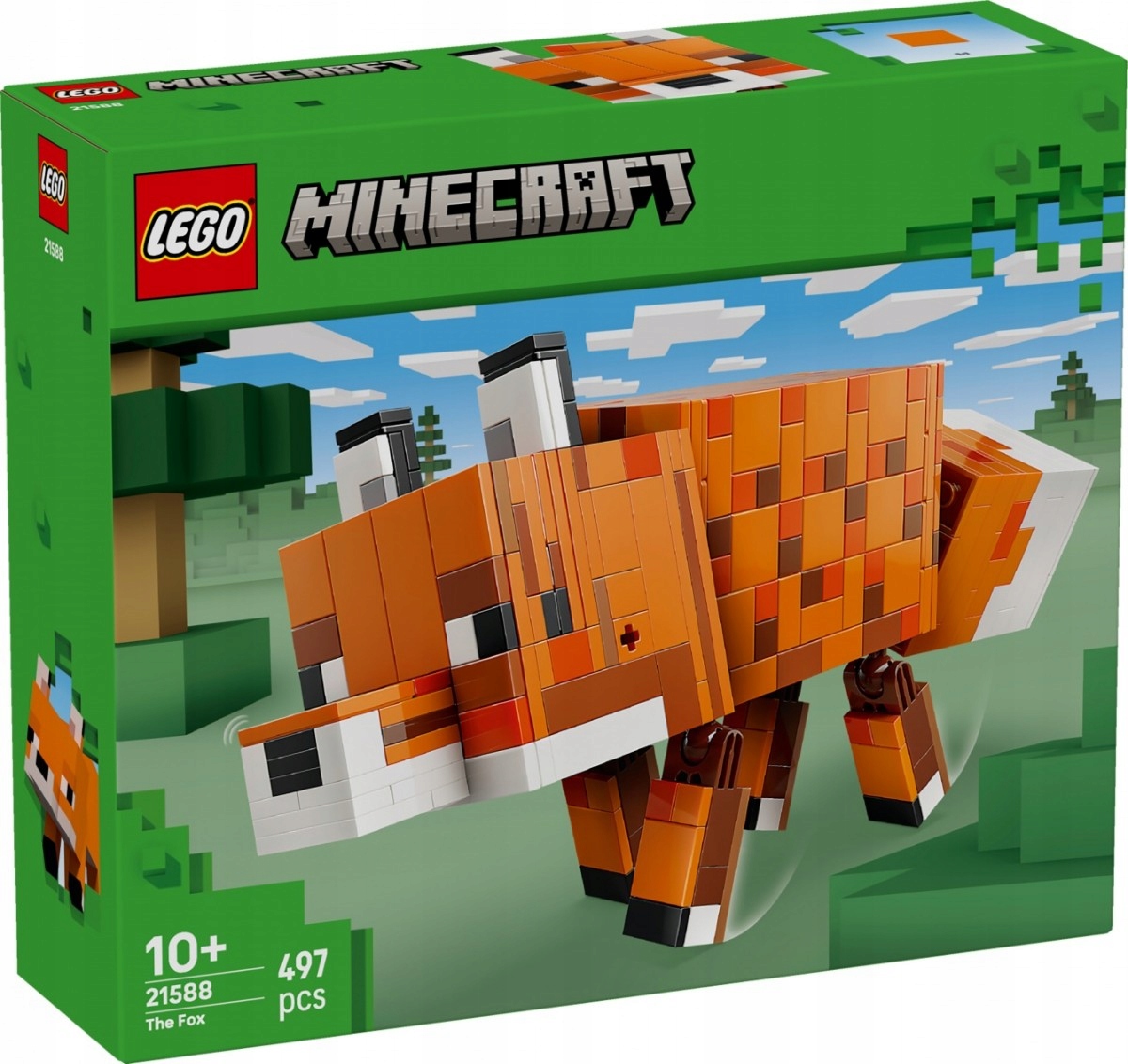Lego Stavebnice Minecraft 21588 Liška
