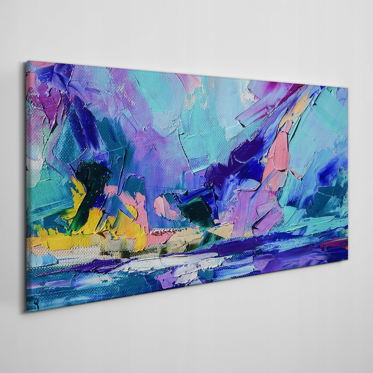 

Obraz na płótnie do salonu Abstrakcja farbą 120x60