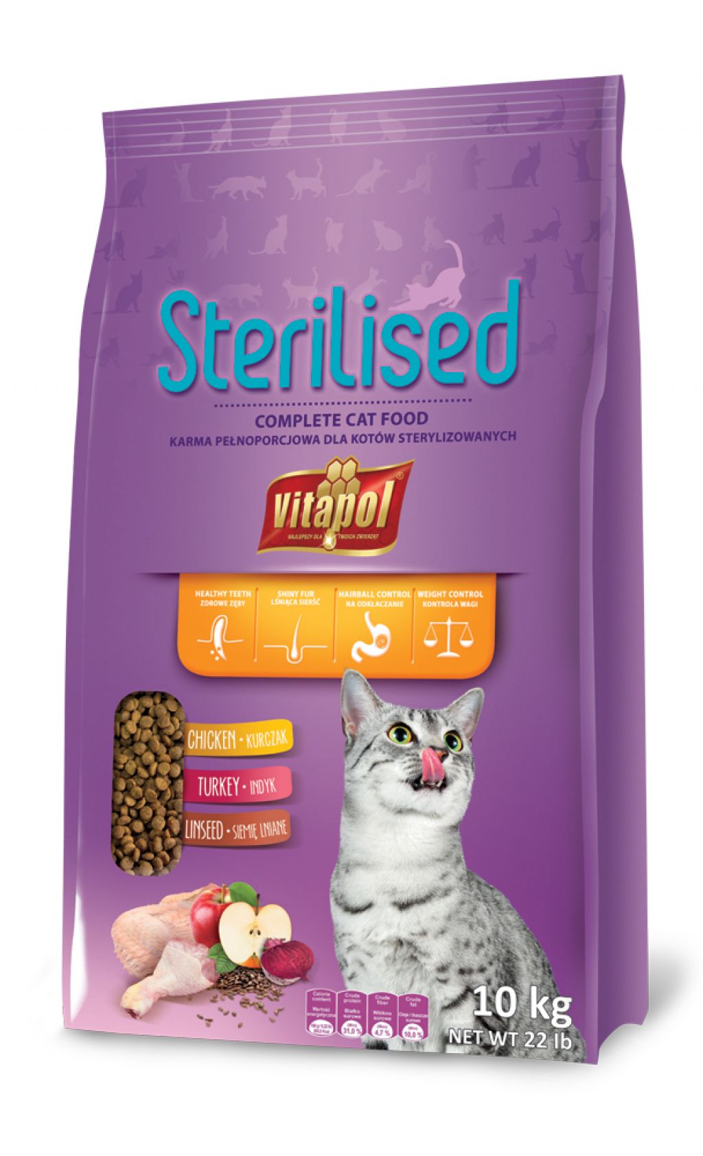 Vitapol Karma dla kotów po sterylizacji 10kg