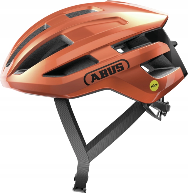 Přilba Abus PowerDome Mips goldfish orange S