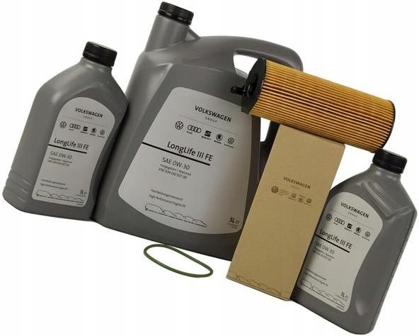OE VAG FILTR+OLEJ 0W30 7L AUDI A8 D3 3.0 TDI