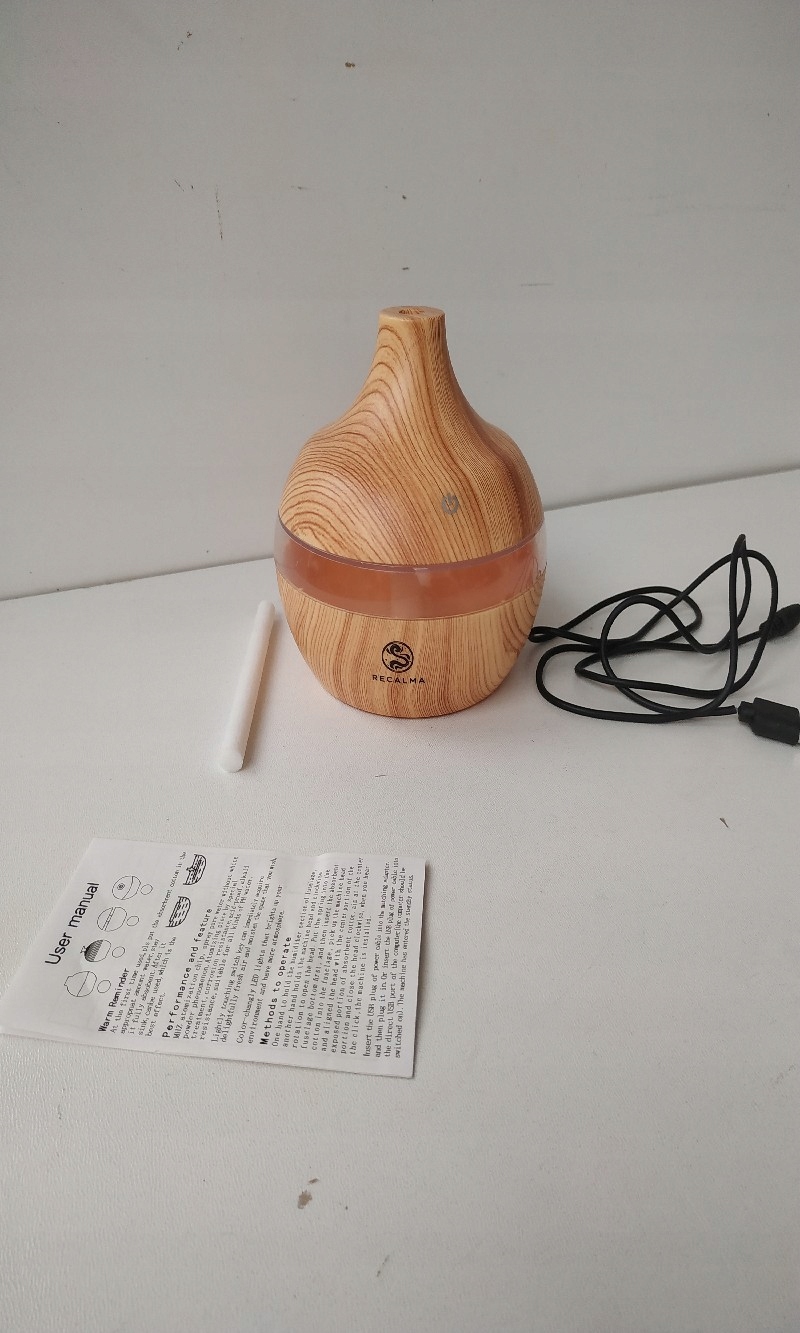 DYFUZOR ZAPACHOWY DO AROMATERAPII RECALMA 300 ML Rodzaj dyfuzora elektrycznego do kontaktu