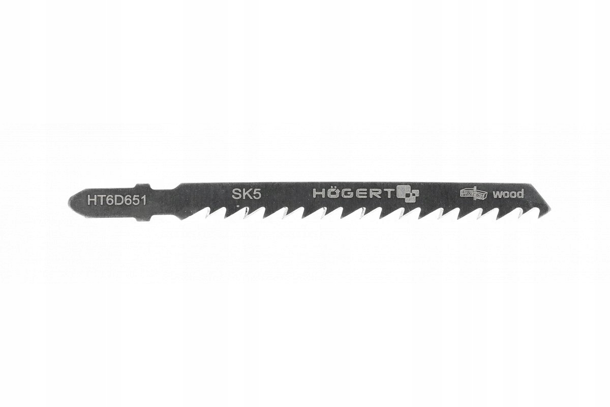 

Brzeszczot do cięcia drewna 6TPI 100mm 5szt Hogert