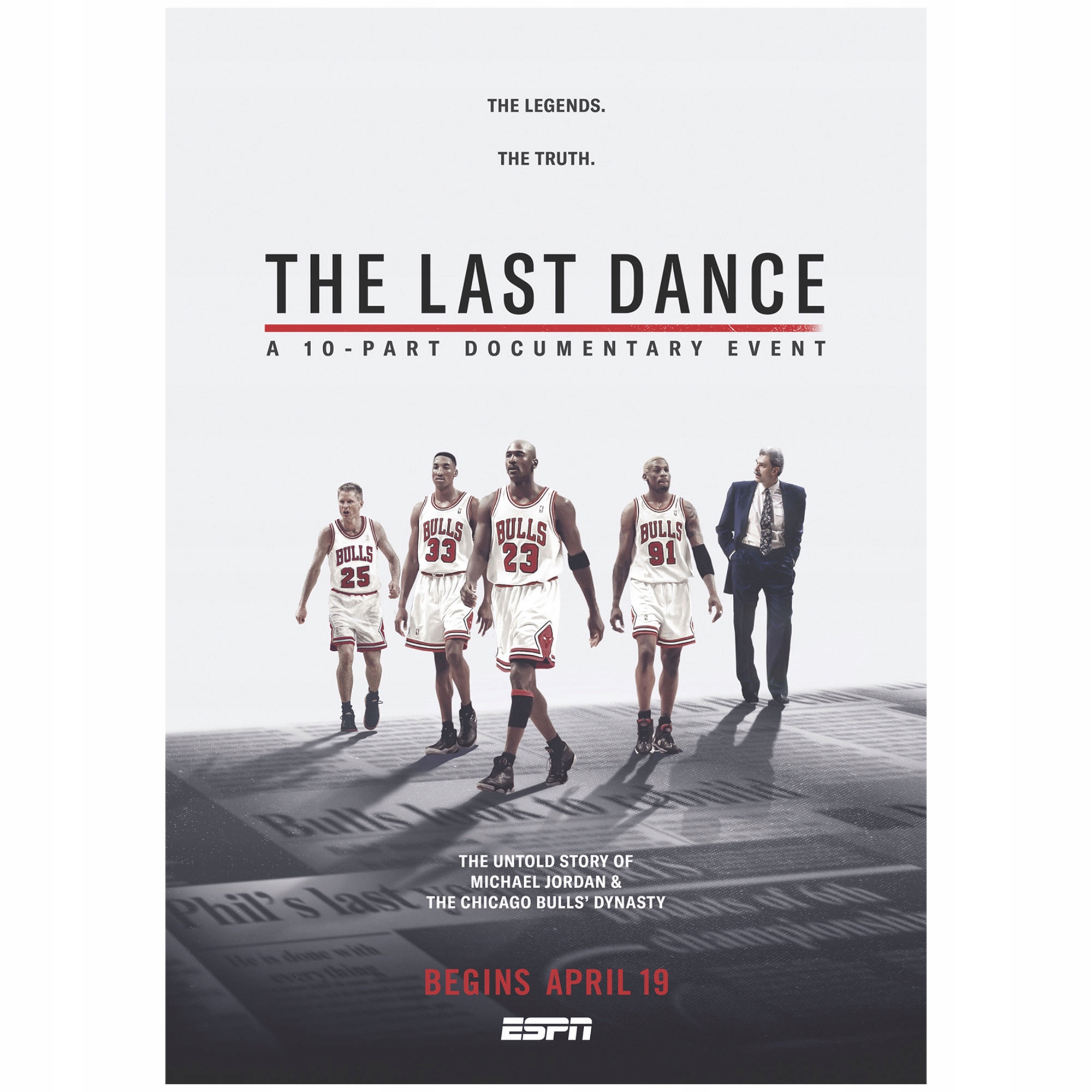 

Plakat The Last Dance Michael Jordan