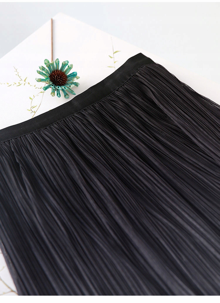 SPÓDNICA TIULOWA DŁUGA FALBANY NA GUMCE KOLORY Materiał dominujący poliester