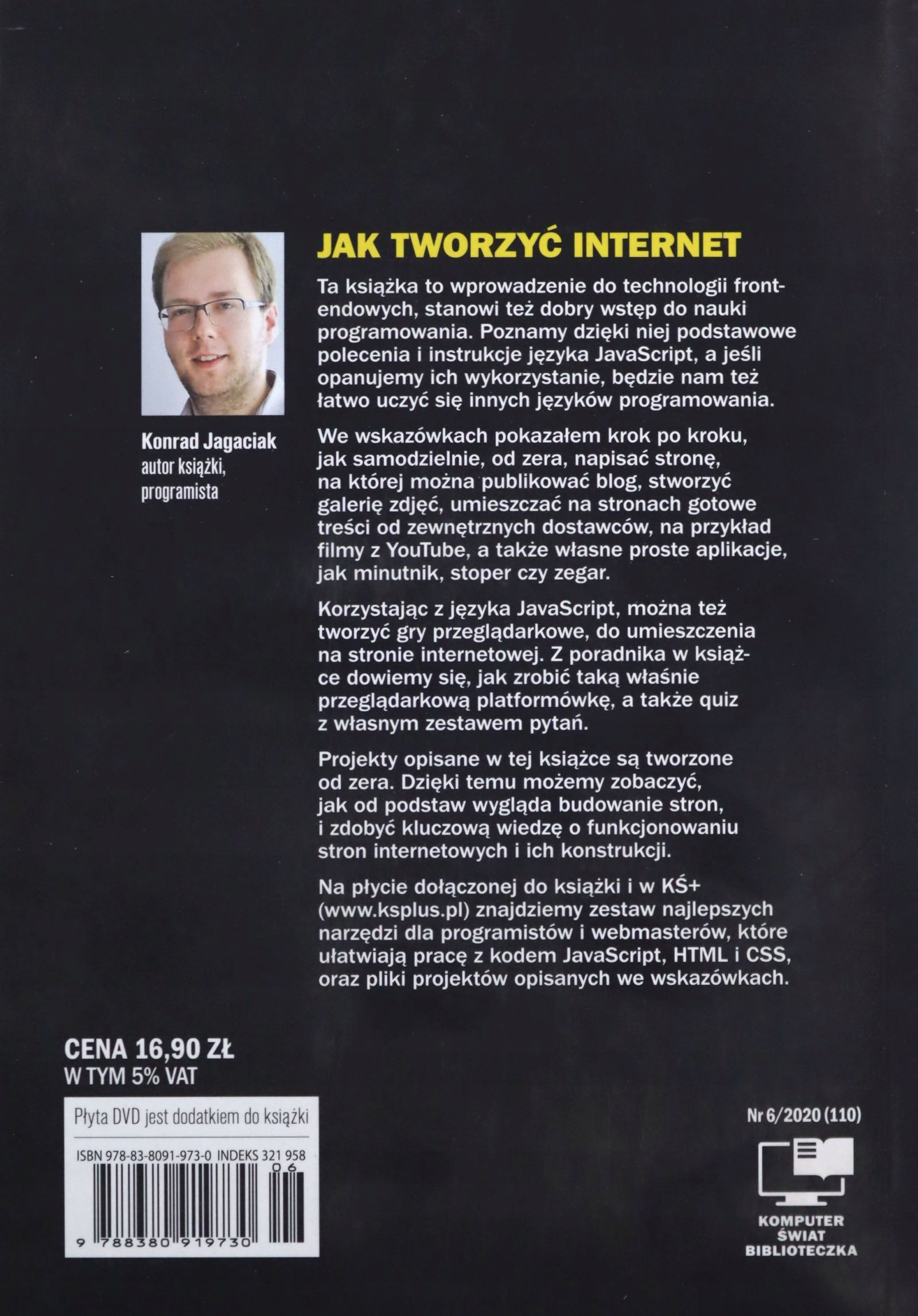 KOMPUTER ŚWIAT KURS PROGRAMOWANIA HTML JAVA SCRIPT [KSIĄŻKA] Stan opakowania oryginalne