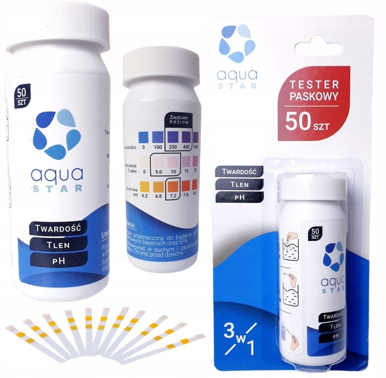 

Tester do basenu Wody pH Tlenu Papierki Lakmusowe