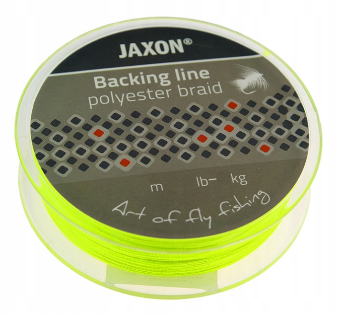Jaxon Backing podkład muchowy żółty 100m 30 lb