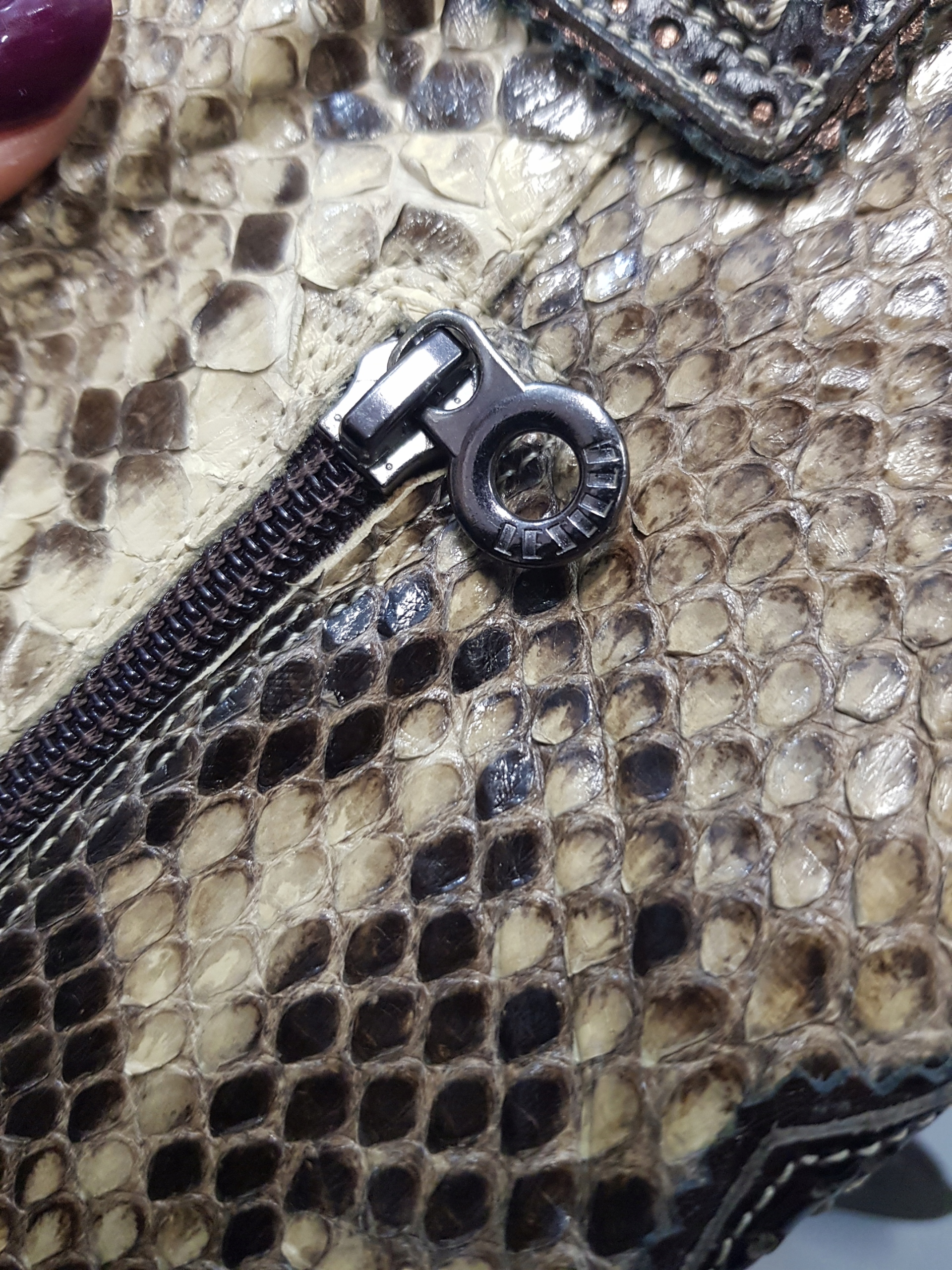 LE SILLA PROJECT kozaki damskie skóra naturalna wąż 38 Rozmiar 38