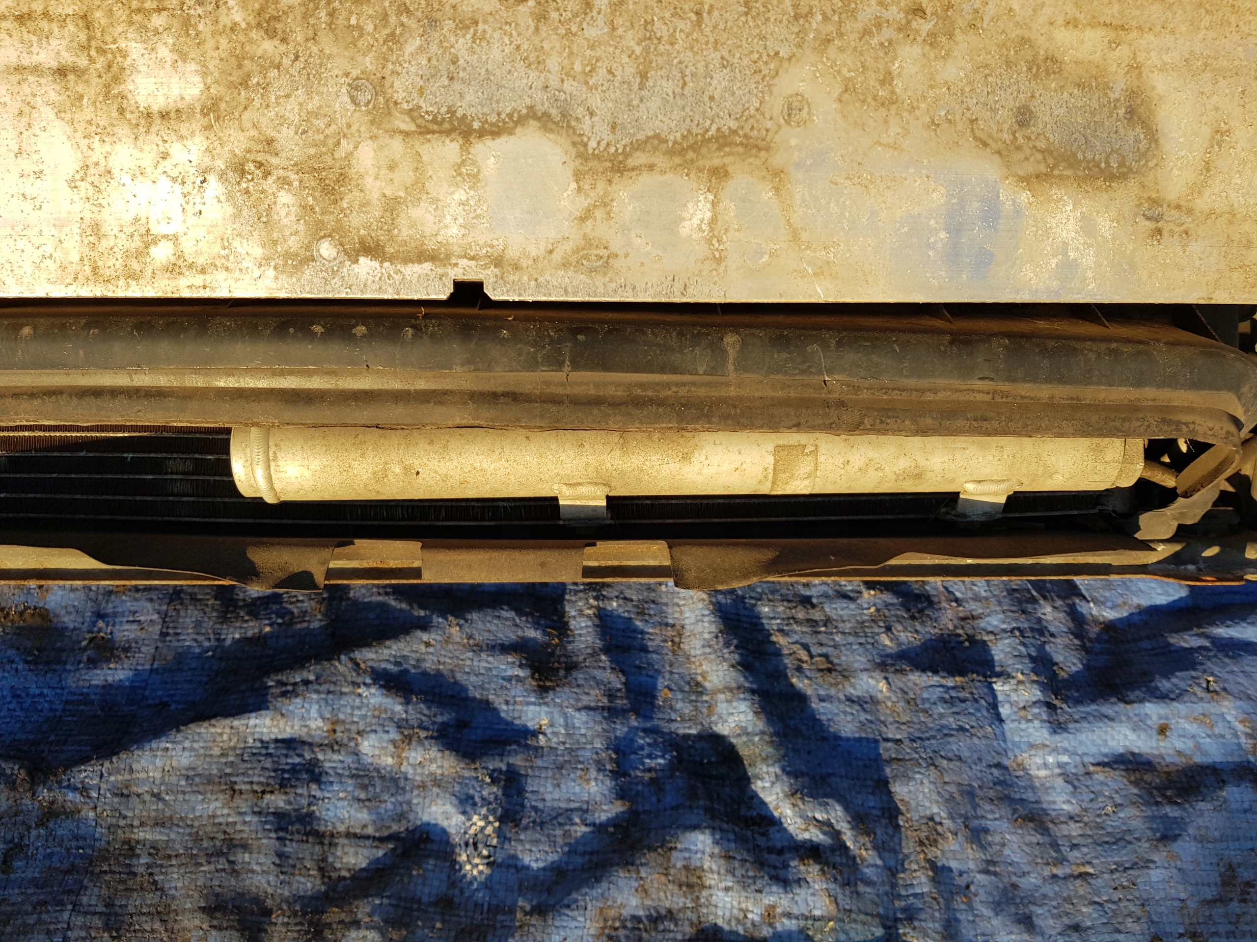 support panel for radiators radiator MERCEDES ML W164 350 LIFT 3.0CDI