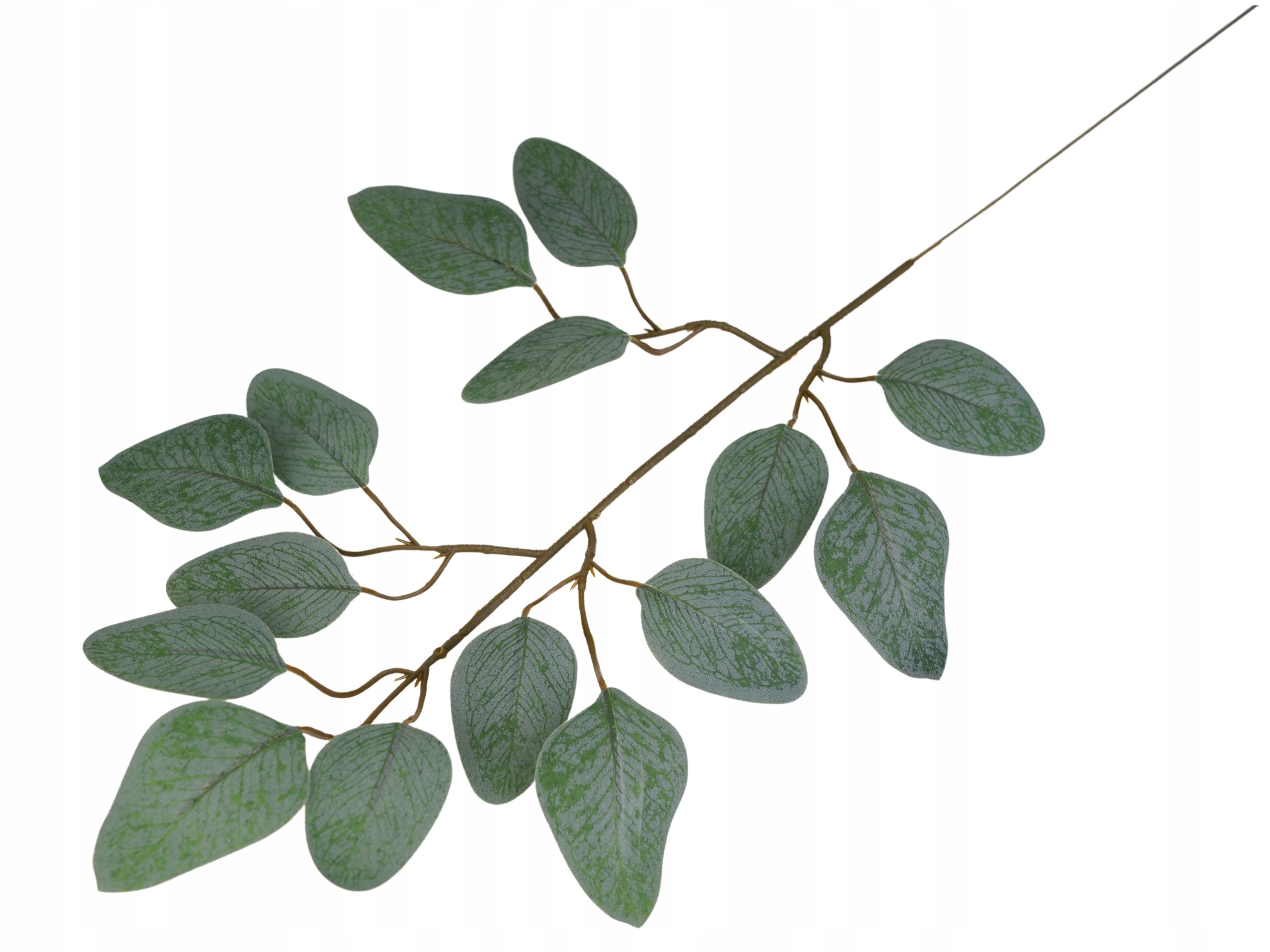 SZTUCZNE LIŚCIE GAŁĄZKA WYPEŁNIACZ DO STROIKÓW BUKIETÓW 45cm MAT OMASZAŁE Kod producenta TB7578 LIŚCIE MATOWE ZIELONE GRÓB WAZON
