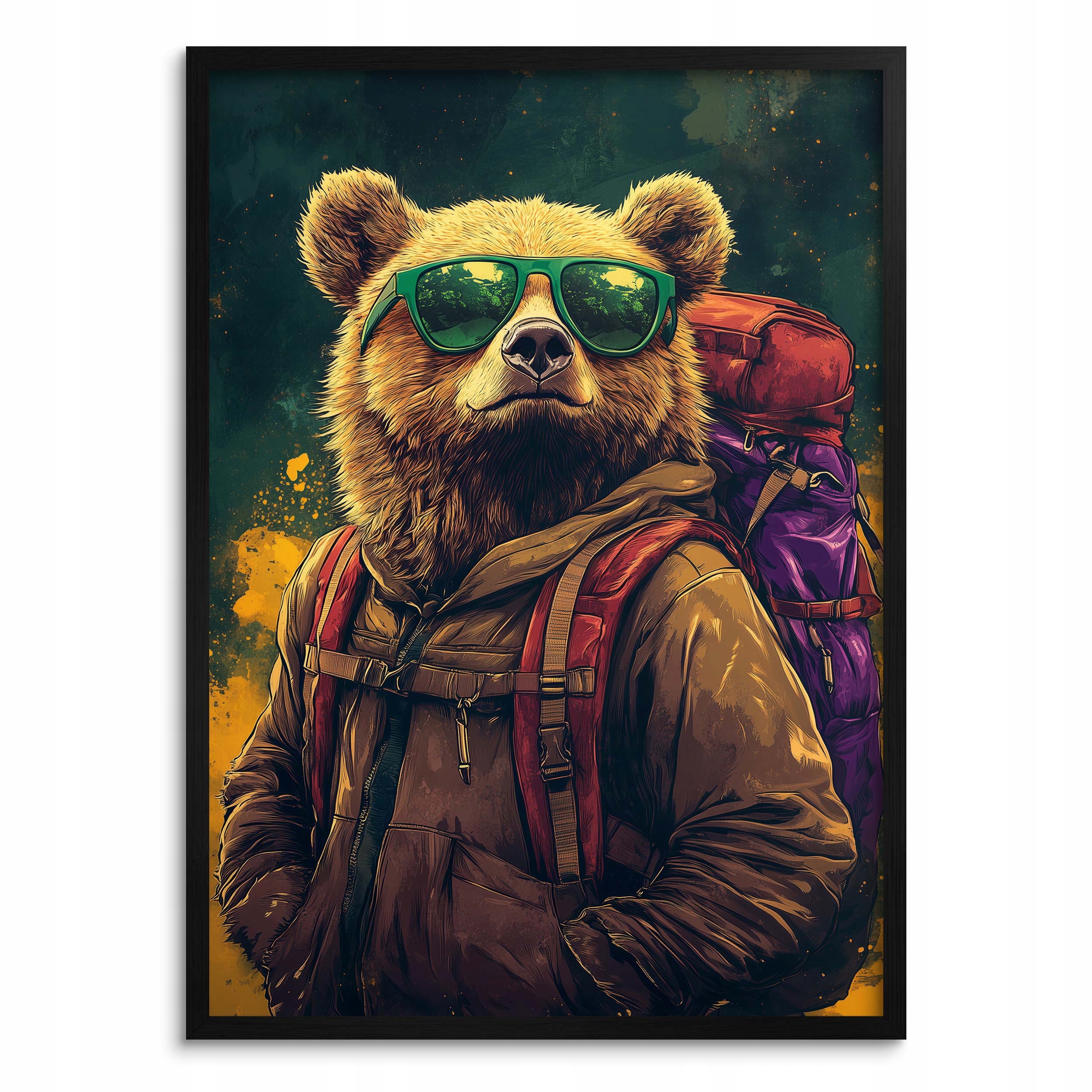 Moderní grafika Plakát pro teenagera na zeď do pokoje pro mládež