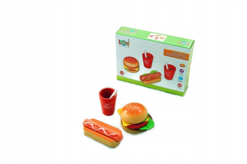 

Zestaw Hot dog Hamburger Lelin