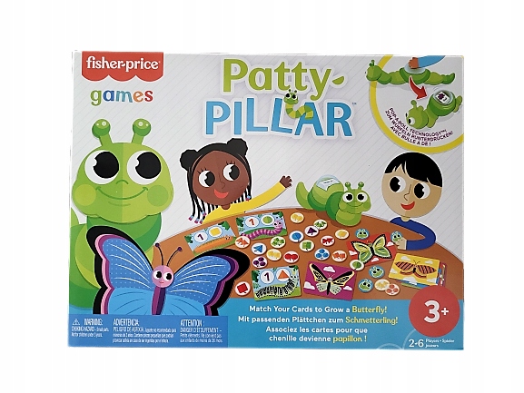 FISHER PRICE GŁODNA GĄSIENICA GRA EDUKACYJNA GYJ81