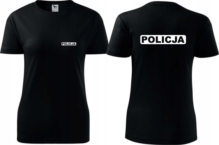 POLICJA STRAŻ OCHRONA KOSZULKI DAMSKIE T-SHIRT