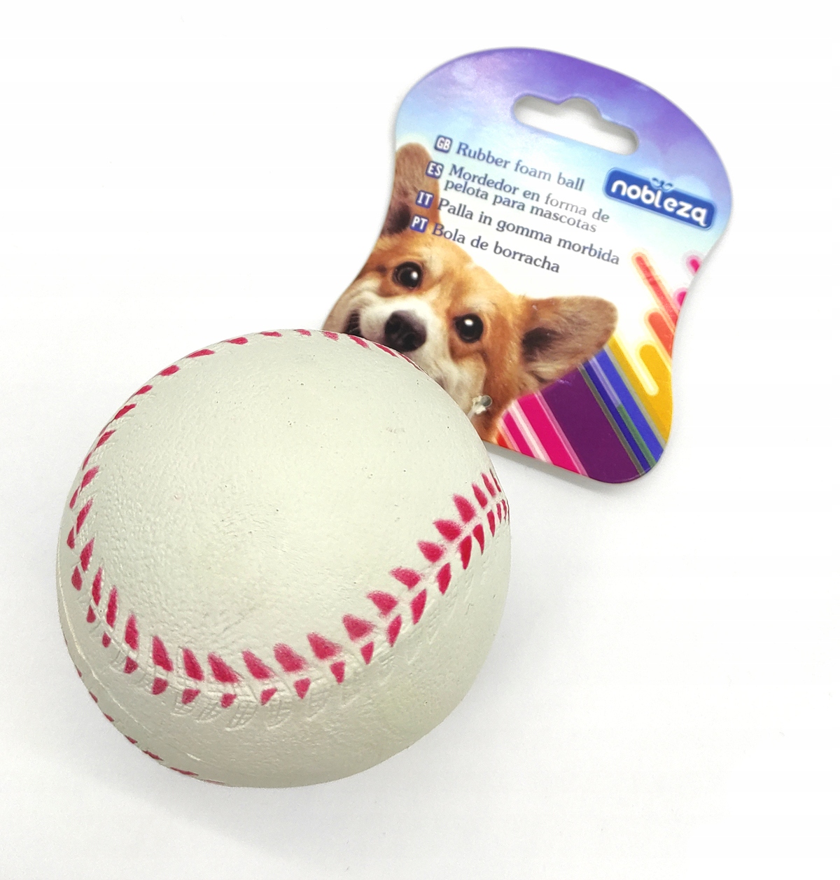 

Zabawka Piłka Piankowa Dla Psa Kota Baseball 6CM