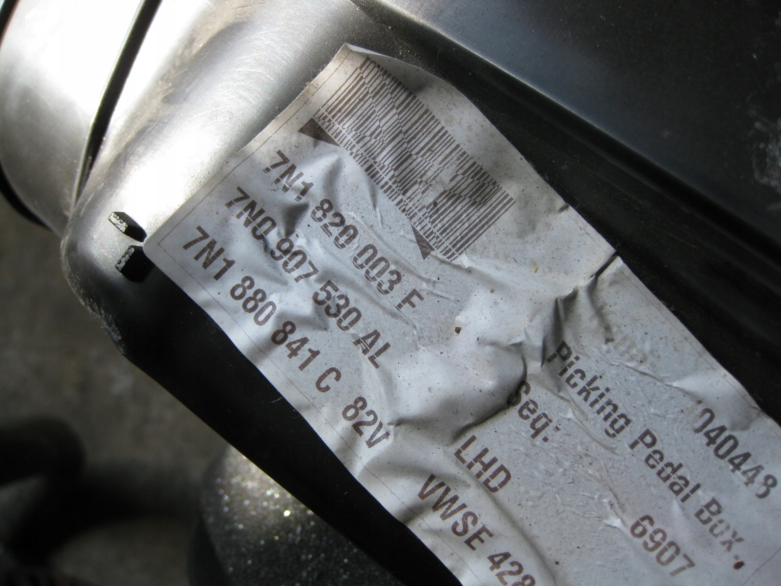 VW SHARAN 13R heater 7N1820003F