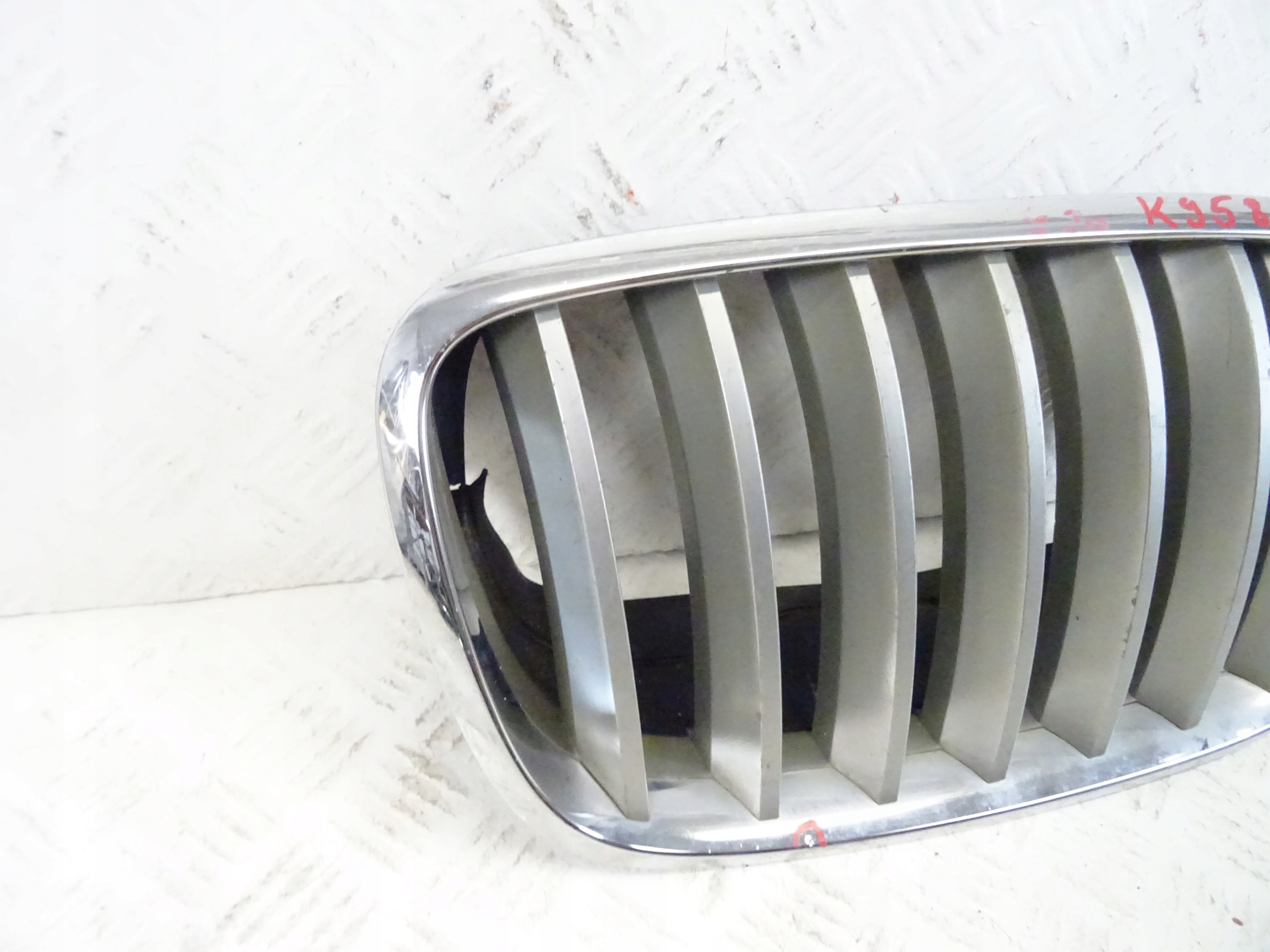 front PREKLADgrill front front kidney grille right BMW X5 X6 E70 E71 51137171396