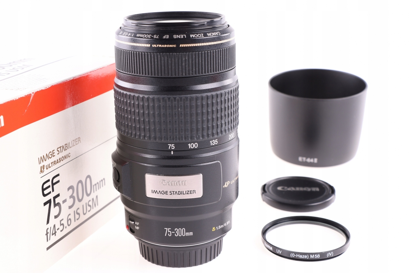 Canon Ef 75-300 Mm F4-5.6 Is Usm - Niska cena na Allegro