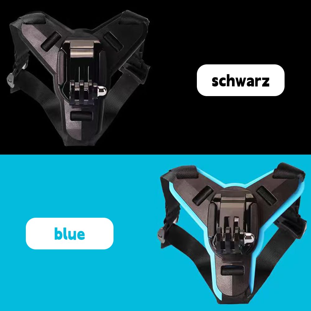 Uchwyt Pod Brodę Kasku do GoPro DJI Insta360 Action Cam Silikon RV MURTS — miniatura 9