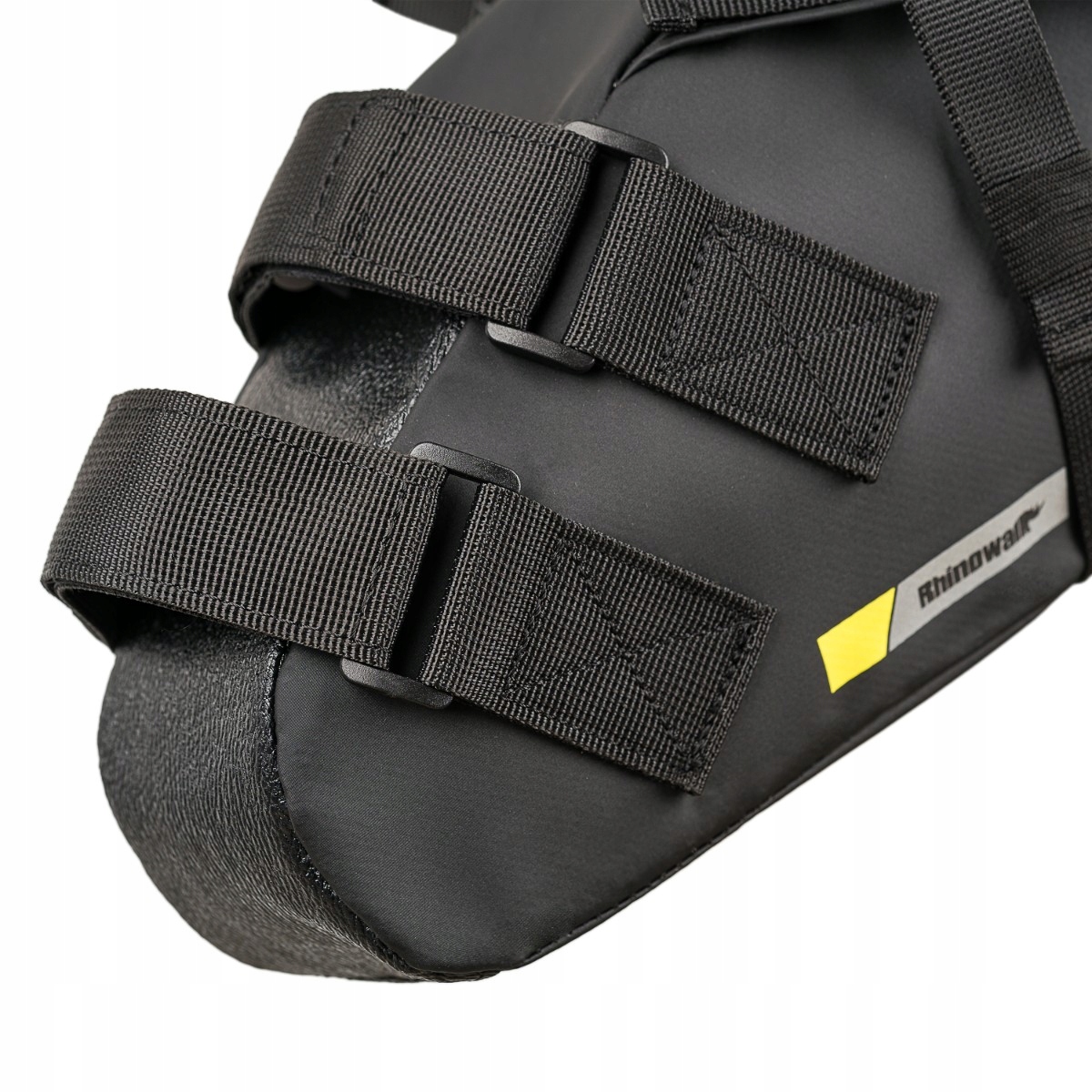 Torba podsiodłowa sakwa rowerowa 10L Rhinowalk torba rowerowa pod siodełko Model DUŻA TORBA POD SIODEŁKO BIKEPACKING BLACK