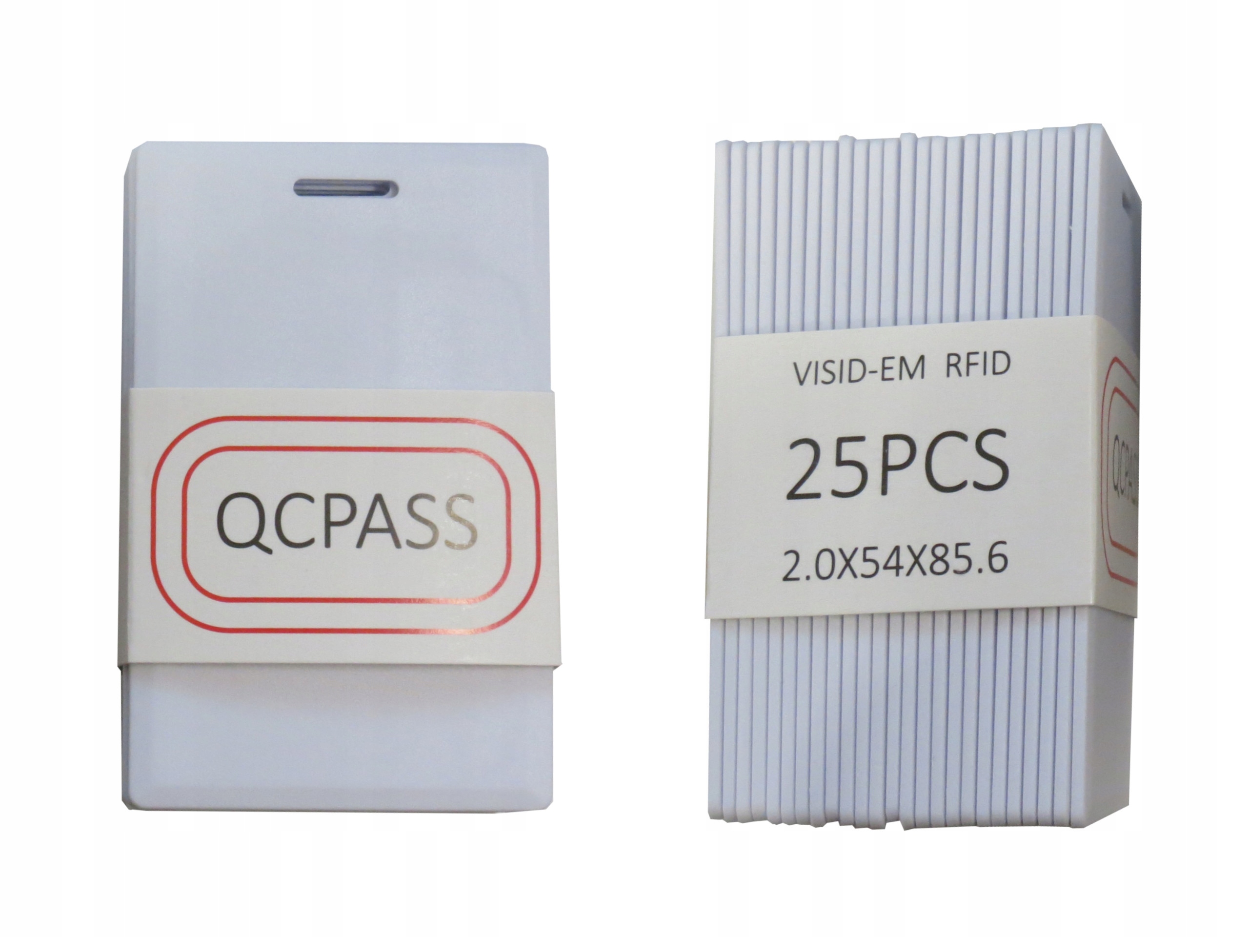 Programovatelná karta Clamshell 125 kHz Tag ID T5577 pro Domofon 50 kusů